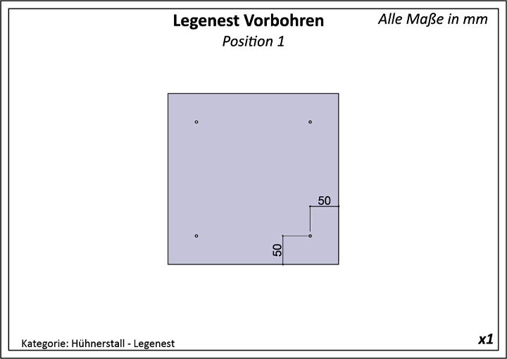 Hühnernest selber bauen