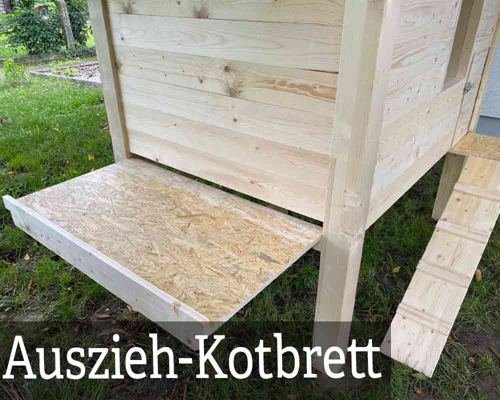 Hühnergehege selber bauen